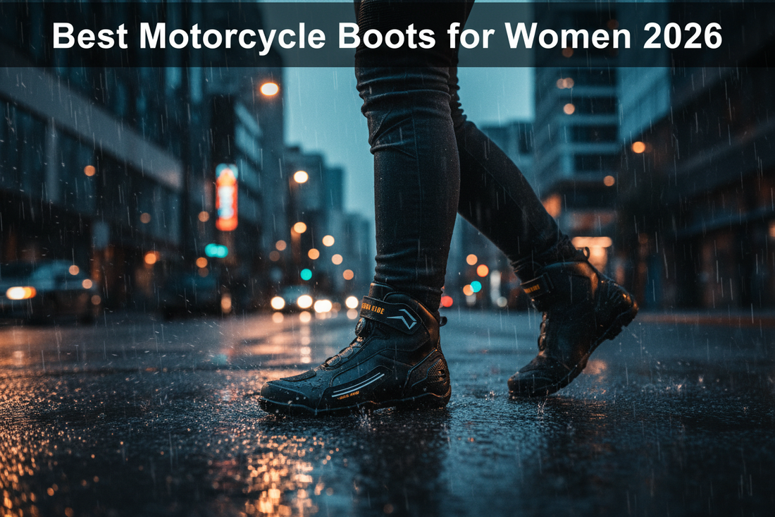 Beste Motorradstiefel für Frauen 2026 — Castiron Ride ShiftCast Fahrerin Europa