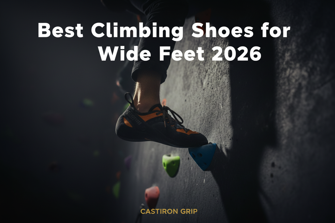 Best Wide Fit Climbing Shoes 2026 — Australia & New Zealand | Castiron Grip