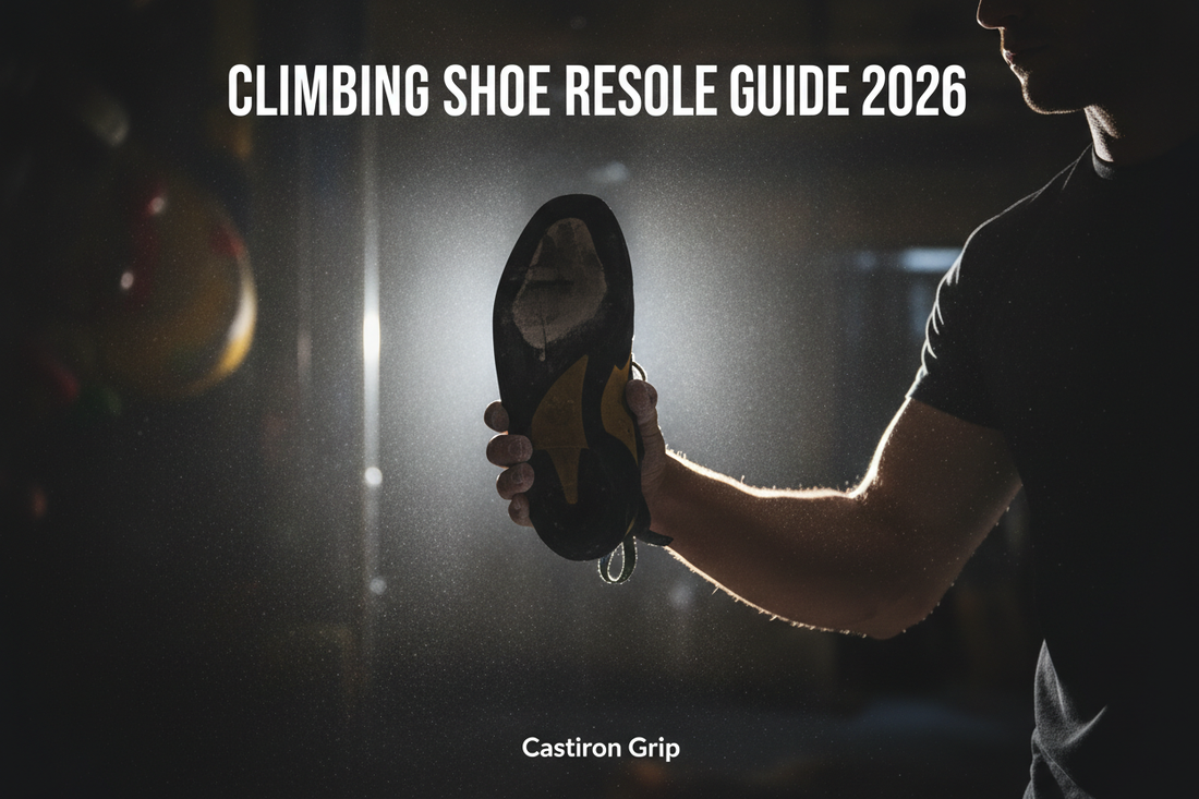 Climbing Shoe Resole Guide 2026 — Europe | Castiron Grip