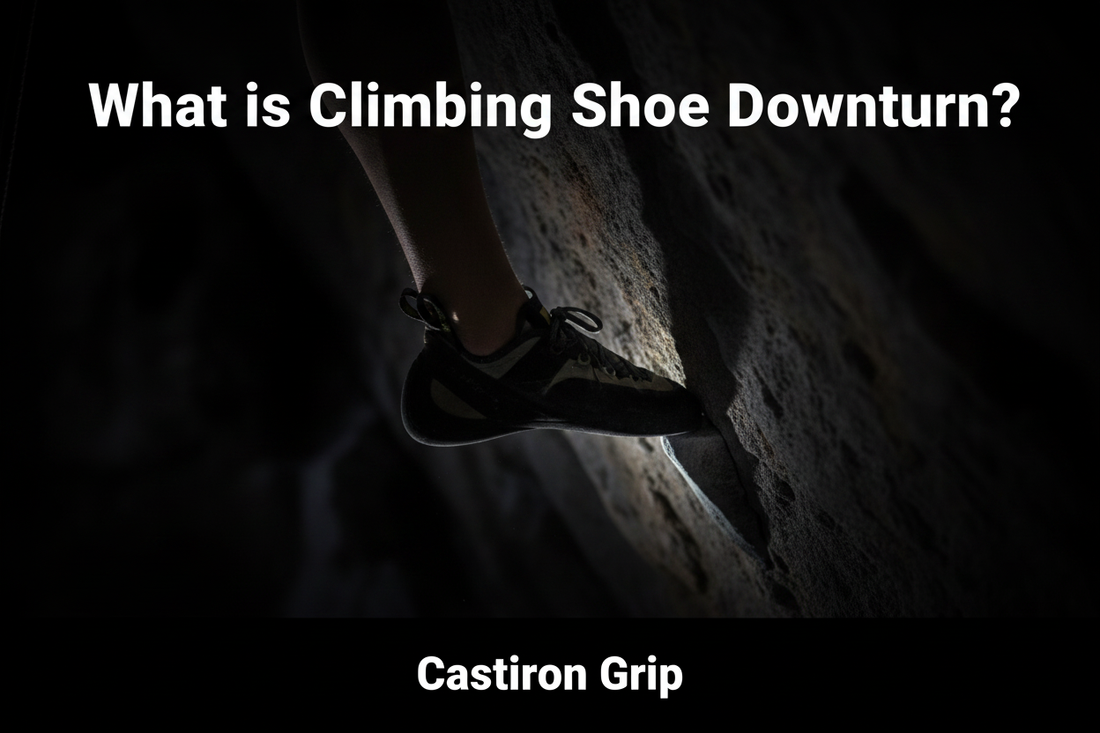 What is climbing shoe downturn? 2026 — USA & Canada guide