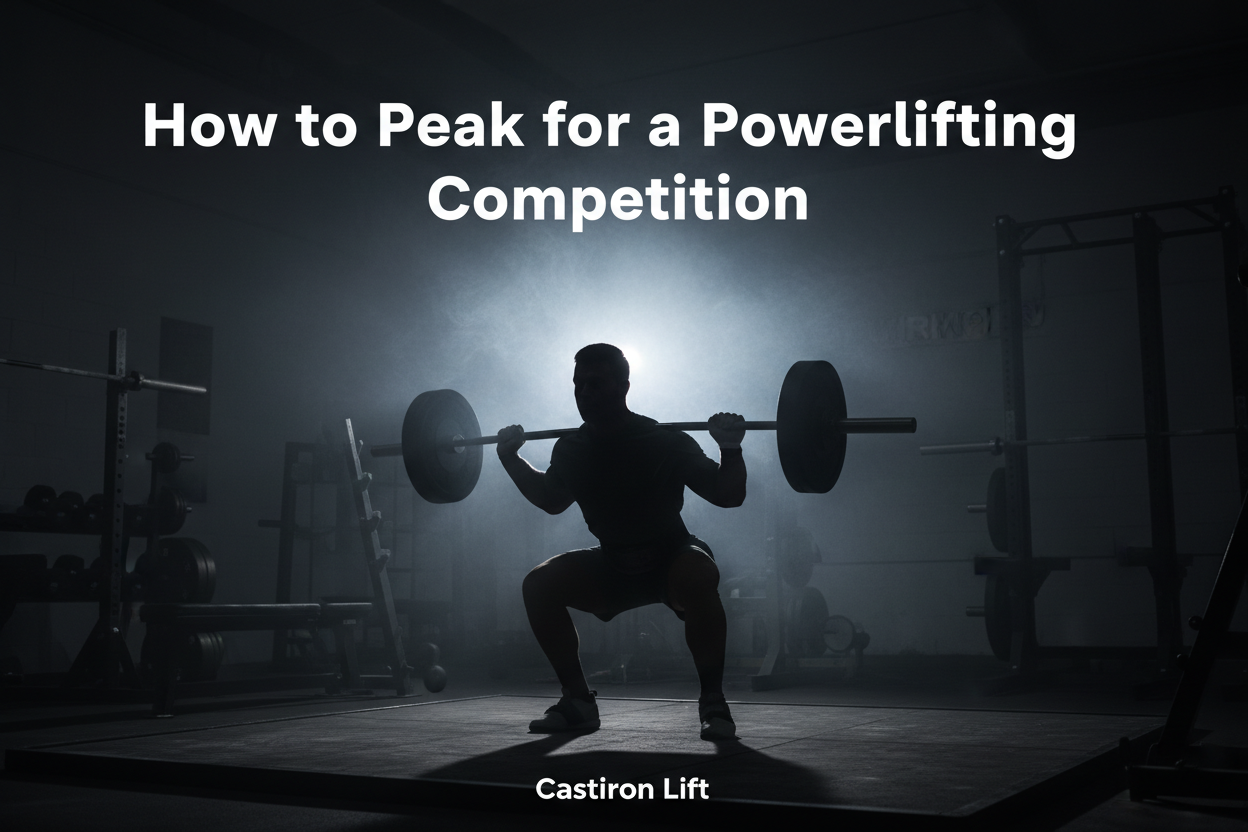 How to Peak for a Powerlifting Meet — Advanced Peaking Guide Europe ...