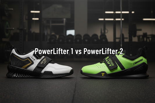 PowerLifter 1 vs PowerLifter 2 — Which Castiron Lift Shoe Should You Buy?