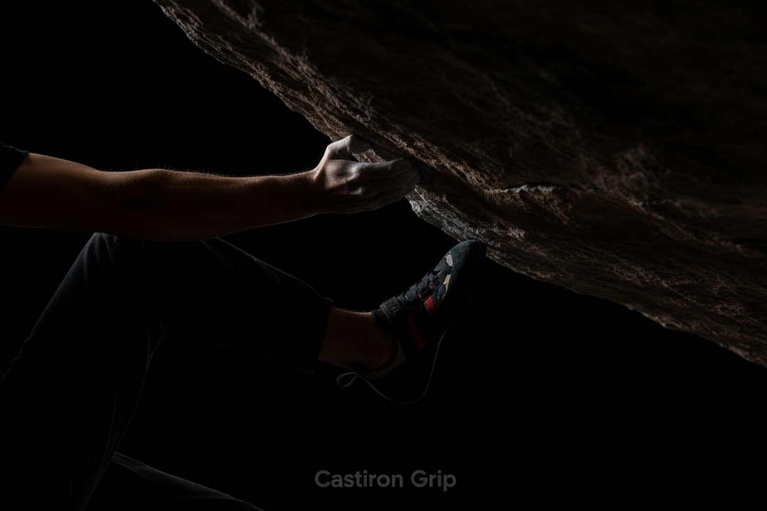 Castiron Grip SWIFT all-round lace-up climbing shoe — beginner to intermediate climbing shoe, USA and Canada