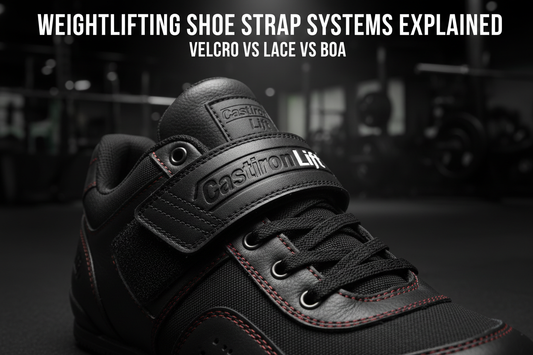 Weightlifting Shoe Strap Systems Explained — Velcro vs Lace vs BOA