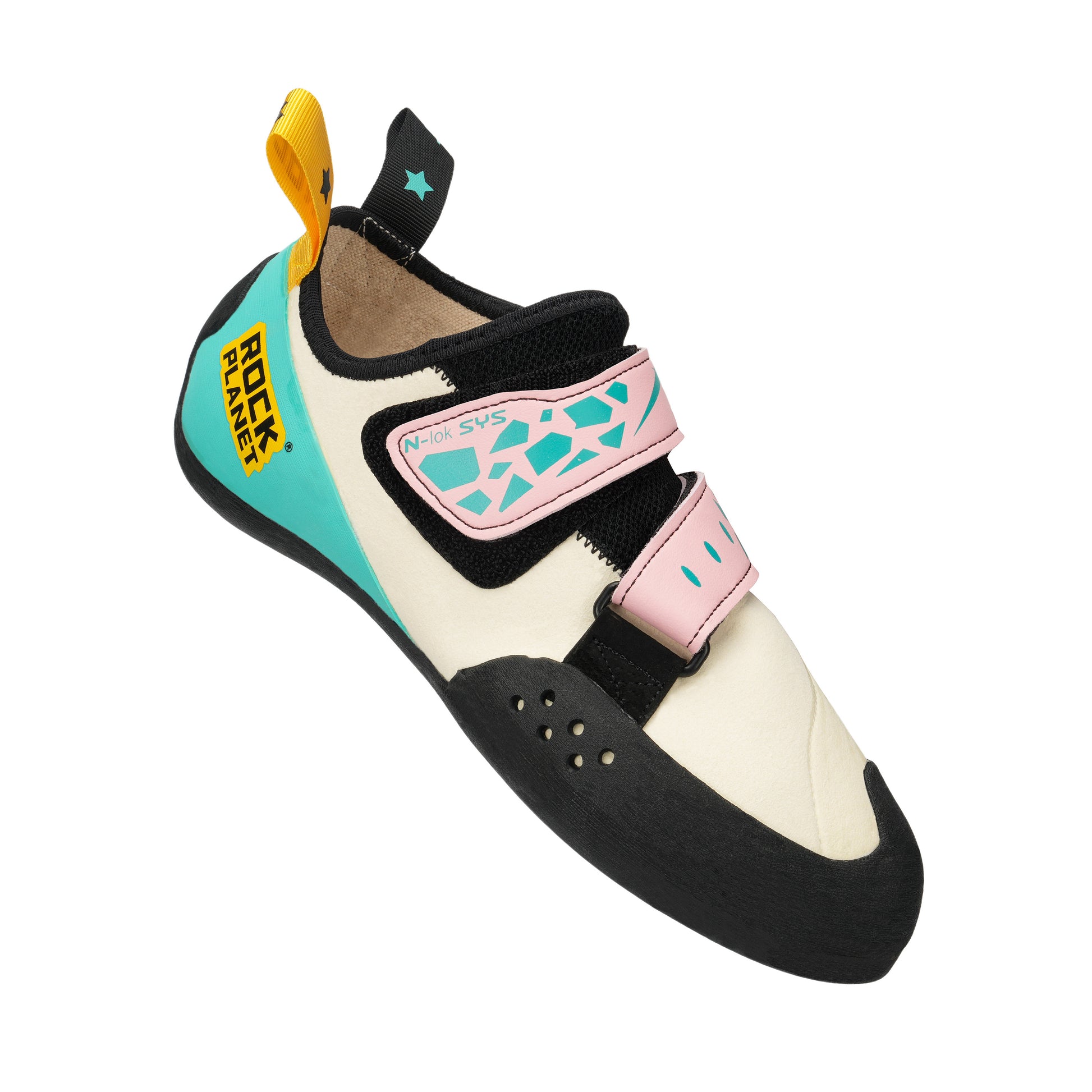 Castiron Grip N23 precision edge climbing shoe, side view