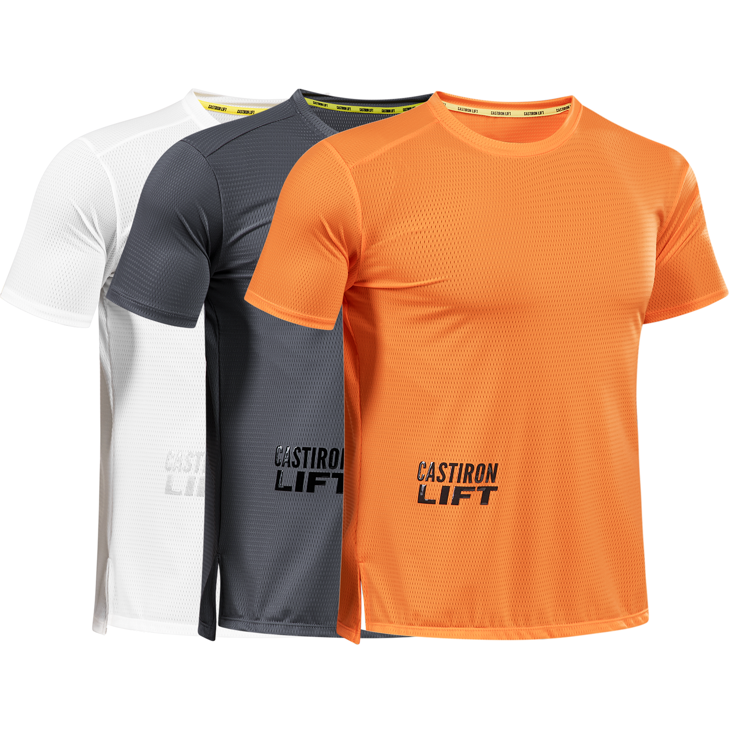 Castiron Lift Sweat Conqueror Bundle — Orange & Gray Sets