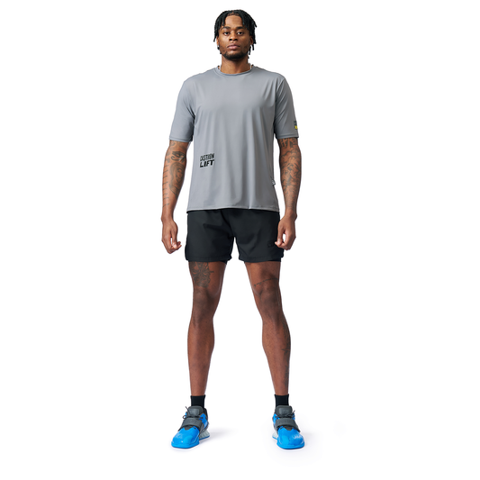Castiron Lift Sweat Conqueror T-shirt bundle, green and gray set